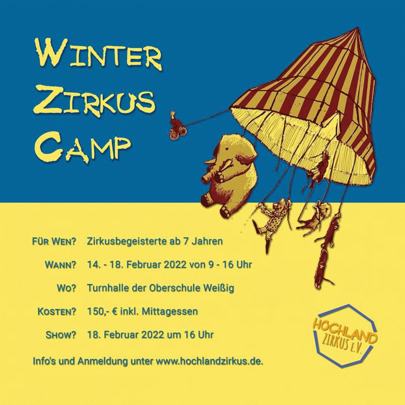 WinterZirkusCamp ausgebucht!